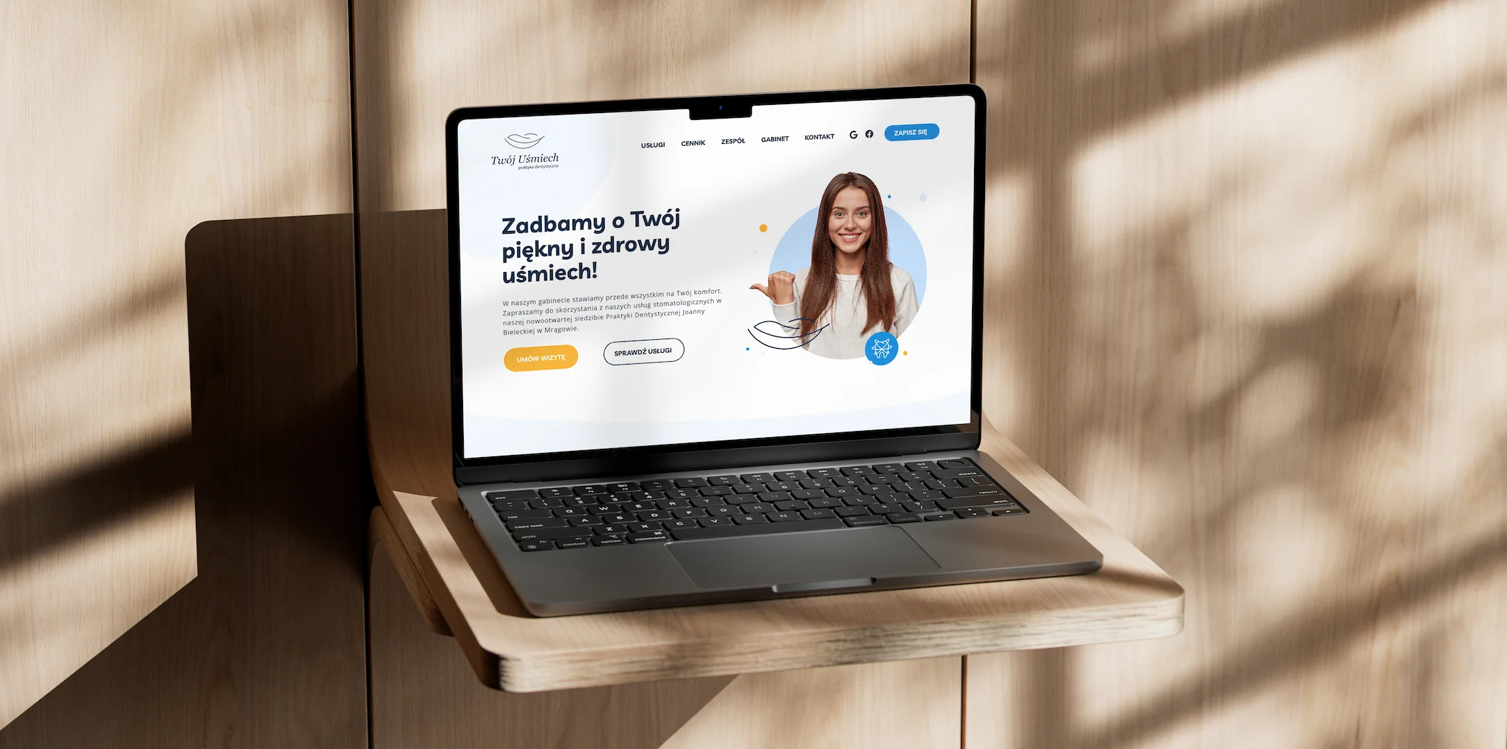 strona dla gabinetu stomatologicznego