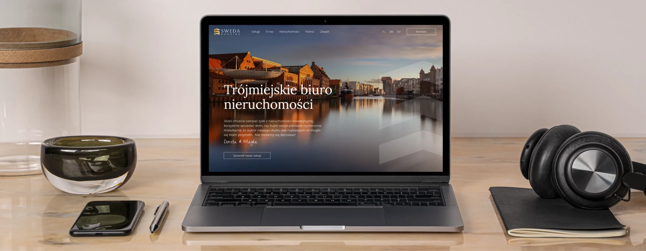 strona dla agencji nieruchomości